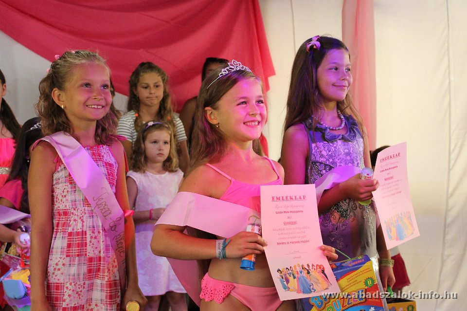 Tisza-tó szépe gyermekszépségverseny - 2017.08.12
